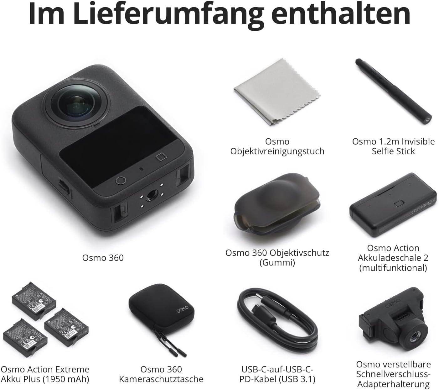 DJI Osmo 360 Adventure Combo