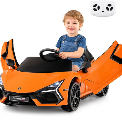 Elektrisches Sportauto für Kinder | 3–5 km/h | Lamborghini-Design