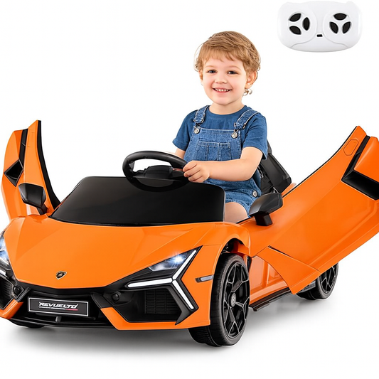 Elektrisches Sportauto für Kinder | 3–5 km/h | Lamborghini-Design
